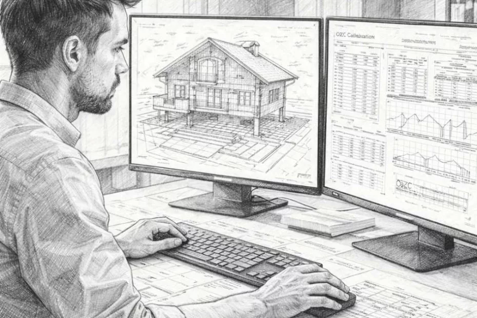 Projekt instalacji ogrzewania podłogowego wykonywany przez projektanta na podstawie obliczeń OZC i dokumentacji technicznej